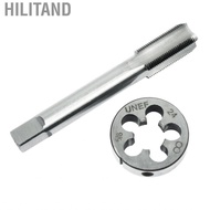 Hilitand 5/8  -24 Tap and Die Set High-speed Steel Right-hand Thread for Restore