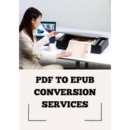 Convert PDF to EPUB | E-book Formatting Service