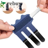 REBUY Trigger Finger Splint, Finger Straightener Hand Splint Adjustable Finger Fixing Belt, Finger Splints Belt Adjustable Durable Flexible Finger Brace Support Protector