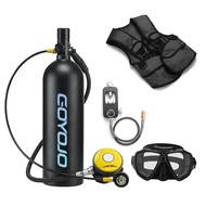 2L Scuba Diving Tank Diving Mask Snorkel Air Snorkeling Equipment Mini Snorkel Scuba Tank Air Cylind