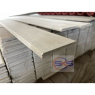 SKS 100mm/4inch(W) 9mm(Thickness)  Prima Plank V-edge Smooth Licin Facial Board Papan Cantik shera