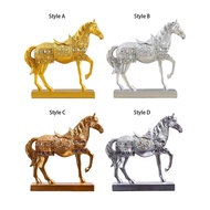 [xdnblun] Resin Figurines Horse Ornaments Creative Horse Figurine Decoration Horse