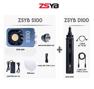 ZSYB S100 ไฟ LED แบบพกพา 100W Bi-Color Portable LED Light ปรับแสงได้ 2 สี Bi-Color 2700-6500K