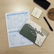 Credit Sales Book Landscape Credit Sales Recaping/ Credit Transaction Book for Credit Counters