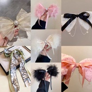 [现货Ready Stock] 蝴蝶结弹簧夹发夹 H0050 Hair Barrette