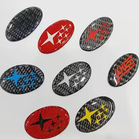 2025 New Car Steering Wheel Center Emblem Badge Sticker for Subaru Subaru Outback Legacy Impreza For