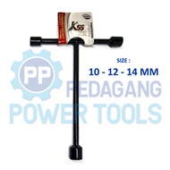 MATA K55 T-SOCKET WRENCH 10-12-14 MM 3 WAY SOCKET Y SHOCK WRENCH