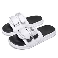 ILHAM JAYA COLLECTION - PASTI GRATIS ONGKIR !!! SUPER PROMO Sandal Slop  Black Import Sporty Kekinia