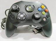 【梅花三鹿】Microsoft 微軟初代 XBOX 正原廠手把 已更換全新類比磨菇頭 (黑色)