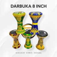 Darbuka 8 Inch Full Set Lock + Bag
