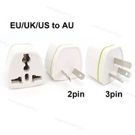 Universal EU US UK to 2pin 3Pin AU Power Plug Adapter New Zealand Australia wall charger Travel Plug