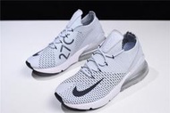桃子代購～潮品Nike Air Max 270 Flyknit 灰白 網面 氣墊 緩震 休閒 運動 慢跑鞋 AO102