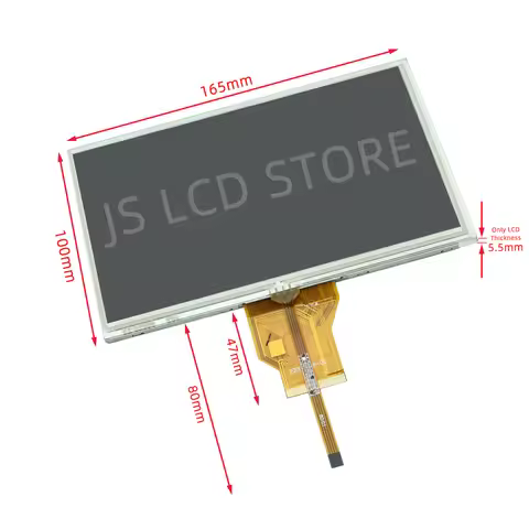 7 inch LCD Display with Touch 800*480 Compatible with AT070TN90 AT070TN92 V.X LCD Display 4-wire res