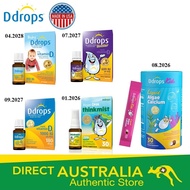 Baby Ddrops VD3 400iu, Ddrops Booster VD3 600iu, Ddrops 1000iu, Ddrops Algae Dha Thinkmist