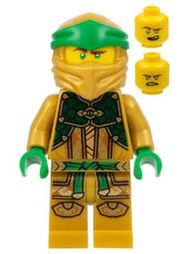 全新LEGO樂高71781金色忍者【NJO790】Lloyd Golden Ninja 一顆頭雙表情