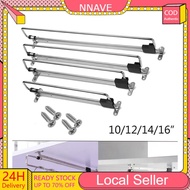 10/14/18inch Wardrobe Hanging Rod clothes hanger rack Pull Out clothes Bearing Rack Hanging Metal Ra