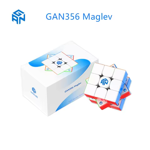GAN356 Maglev UV Coated 3x3x3 Magnetic Cube , GAN356 Maglev Frosted , GAN maglev Speed cube , Puzzle