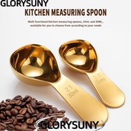 GLORYSUNY Coffee Scoops, 1 Tbsp or 2 Tbsp 15/30ml Coffee Bean Measuring Spoons, Durable Stainless St
