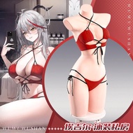 Mn Anime Azur Lane Agir Cos Swimsuit Private Style Role Play Costume Set For Adult Pool Party Perfor