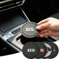 1pcs Universal Heat Resistant Car Water Cup Mat Automotive Accessories For Lexus GS200t GS300 GS350 