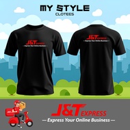 J&T Express Ready Stock Jersey Premium Microfiber/ Baju J&T Express  /Tshirt Delivery