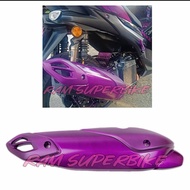 YAMAHA NVX V2 V3 ABS / NMAX V2 V3 ABS MUFFLER COVER COLOUR PURPLE NVX155 NMAX155 EXHAUST PIPE CAP PE