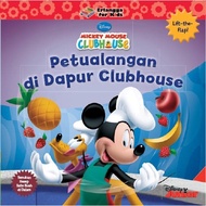 Original BOOK ERLANGGA LIFT THE FLAP MICKEY MOUSE CLUBHOUSE KITCHEN ADVENTURE