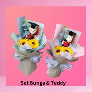 Bouquet Bunga Konvokesyen Simple Murah Bajet