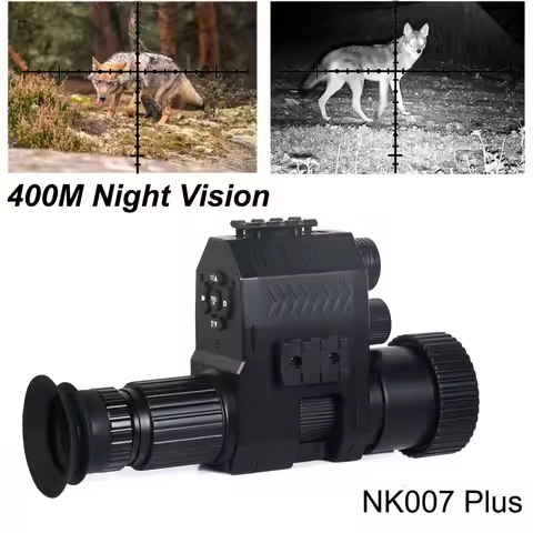 Megaorei NK007 Night Vision Monocular Hunting Rifle Scope Optics Infrared Camera Photo Video Recordi