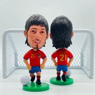 Soccerwe Soccer Player Spain 21 Silva Dolls 2010 Champion