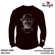 NEWEST OVER SIZE BANDUNG DISTRO T-SHIRTS COOL JUMBO MEN'S T-SHIRTS XXL XXXL JUMBO LONG-SLEEVED T-SHI