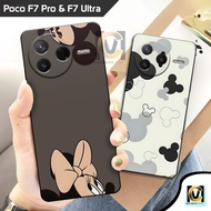 Case poco F7 Pro 5G & poco Latest Ultra 5GF7 2025 Mickey Mouse Motif | SoftCase hp poco F7 Pro 5G & 