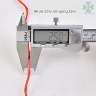 Handmade braided cord, Taiwanese cord, bracelet woven cord, 2mm cotton cord 20 meters long - Bud's C