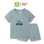 LULLABY - Bộ bé trai cộc tay Bamboo - NH700R