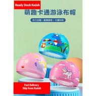 Kids NewSwimming Caps Waterproof /Swim Pool hat Ear Protect Large Badmuts/Swim Hat Diving Hat head c