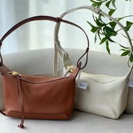 Mytaste Kite Series Lunch Box Bag Genuine Leather Light Luxury All-Match One-Shoulder Armpit Bag Cross-Body Female
