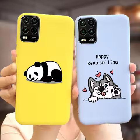 For Xiaomi Mi 10 Lite 5G Case Silicone Soft TPU Cute Cover 6.57'' Phone Cases For Xiaomi Mi10 Lite Z