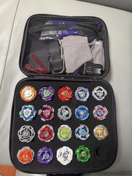 退坑｜爆旋陀螺X Beyblade X 全套大禮包 連雙層收納包 手套 磅 平衡器 發射器 大量配件