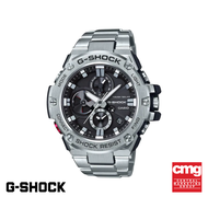 CASIO นาฬิกาข้อมือผู้ชาย G-SHOCK MID-TIER รุ่น GST-B100D-1ADR วัสดุสเตนเลสสตีล สีเงิน