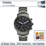 (SG LOCAL) Fossil FS5518 Goodwin Tachymeter Stainless Steel Men Watch
