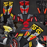 Insoles Driver's Footrest Silicone Rubber Aprilia SR GT200