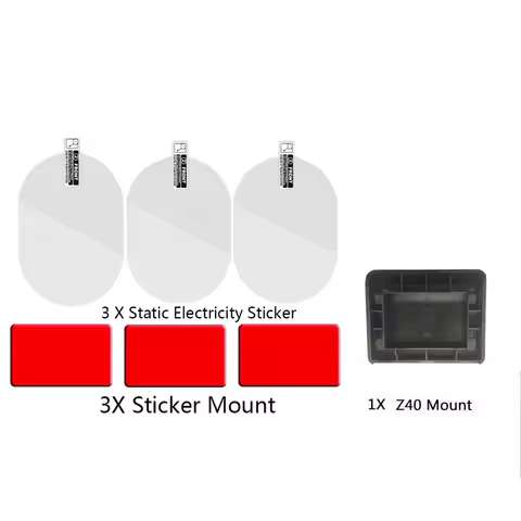 For DDPAI Dash Cam Z40 Mount Static Stickers, for DDPAI Car DVR film holder