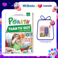 Pomath - Toán tư duy cho trẻ em - Tập 4 - TKBooks