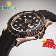 【In stock】Rolex Yacht-Master Automatic Mechanical Watch For Men Women Pawnable Original Waterproof 116655 COD P145