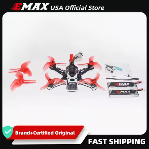 Emax USA Official Elrs Tinyhawk III Plus Freestyle BNF FPV Racing Drone Analog Version Plus ELRS Onl