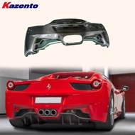 For Ferrari 458 Italia Speciale Spider 2009-15  Carbon Rear Bumper Body Kits