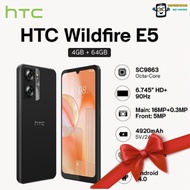 HTC Wildfire E5 (4/64GB)น้องเล็ก ชิปเช็ต UNISOC SC9863A(By Lazada SuperTphone)
