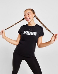 Puma Women Short Sleeve Core Outline Logo T Shirt (Black) 67129101