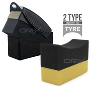 TIRE POLISH FOAM TYRE TIRE DRESSING APPLICATOR FOAM PAD TIRE POLISH SPONGE APPLICATOR