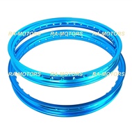 บันไซ BANZAI วงล้อ 1 คู่ วงล้ออลูมิเนียมขนาด 1.40 และ 1.20 ขอบ 17 สีทอง สีน้ำเงิน สีแดง สีดำ สีเงิน 